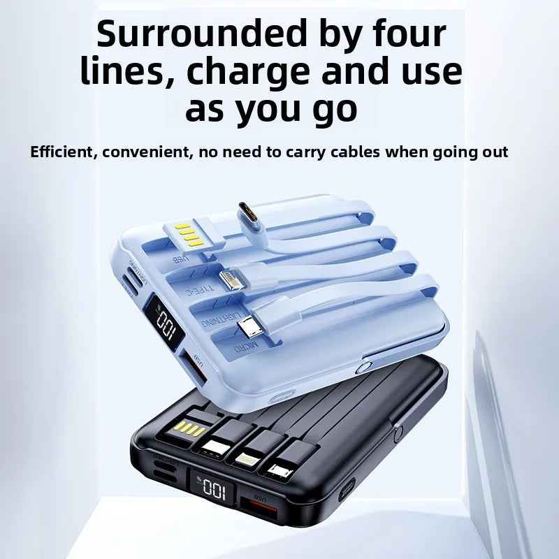Wholesale Magnetic Super Fast Charging Power Bank 4-1 with Stand 10000mAh/20000mAh Portable Charger