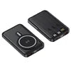 Gebra 4-in-1 Solar Wireless Fast Charging 10000mAh Li-Polymer Battery Power Bank Digital Display 15W Output Type-C Input/Output