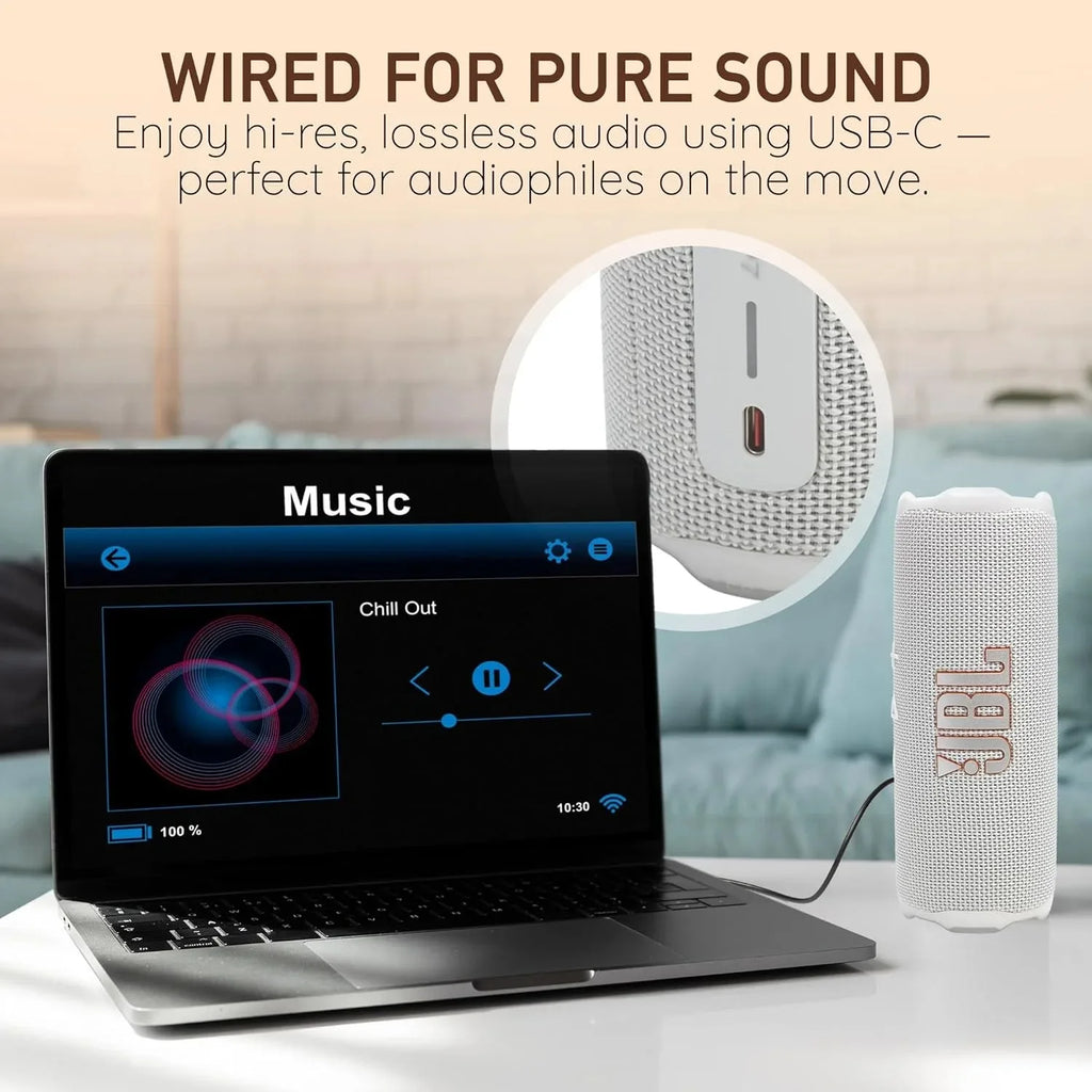 JBL Flip 7 Portable Bluetooth Speaker IP68 Waterproof Wireless Outdoor Speaker 14H Playtime Stereo Bass Sound Box