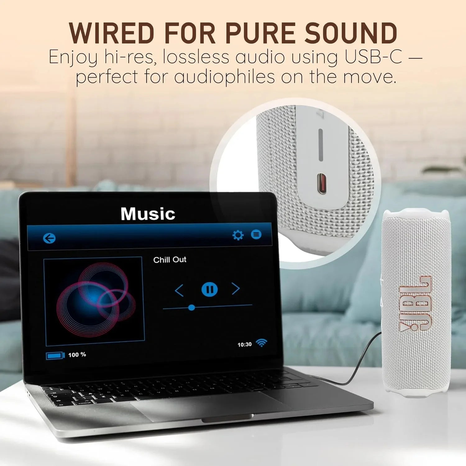 JBL Flip 7 Portable Bluetooth Speaker IP68 Waterproof Wireless Outdoor Speaker 14H Playtime Stereo Bass Sound Box
