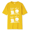 Creative Funny Programmer Code Works Why Casual Print T-Shirt Camiseta Hombre Linux Operating System Fashion Streetwear For Men