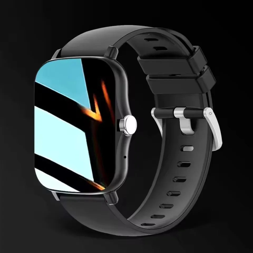 Smart Watch With Full Touch Screen Call Message Reminder Music Control And Other Functions Compatible with iPhone/Android HT30