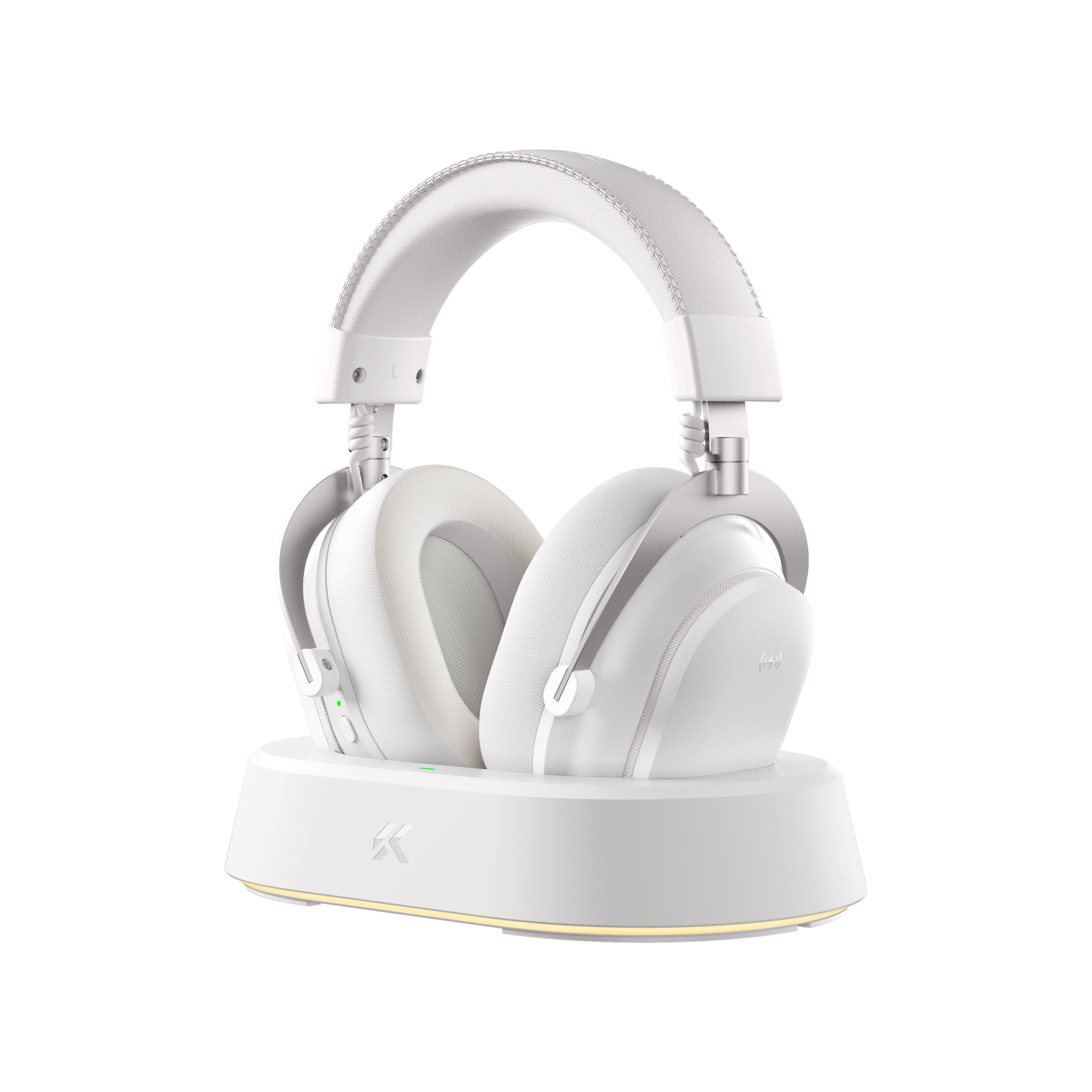 MCHOSE V9 Turbo+ Magnetic Wireless Gaming Headset 7.1 Surround Sound 90° Swivel Ear Cups Low Latency RGB Magnetic Charging