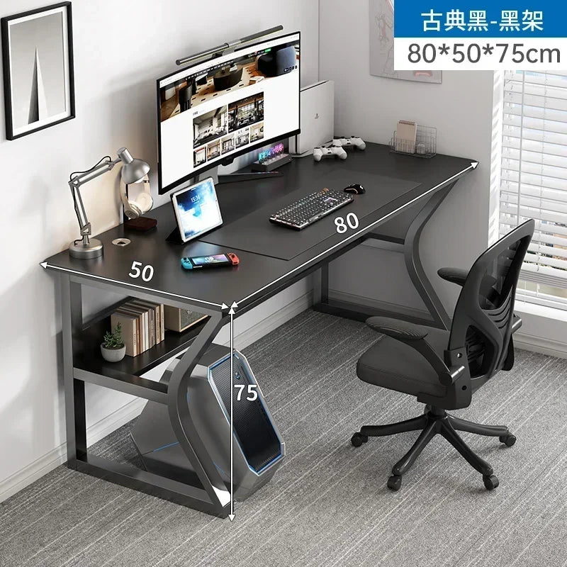 For Computer Desk Household Minimalist Modern Desktop Desk Study Writing Desk Workbench Simple E-Sports Table