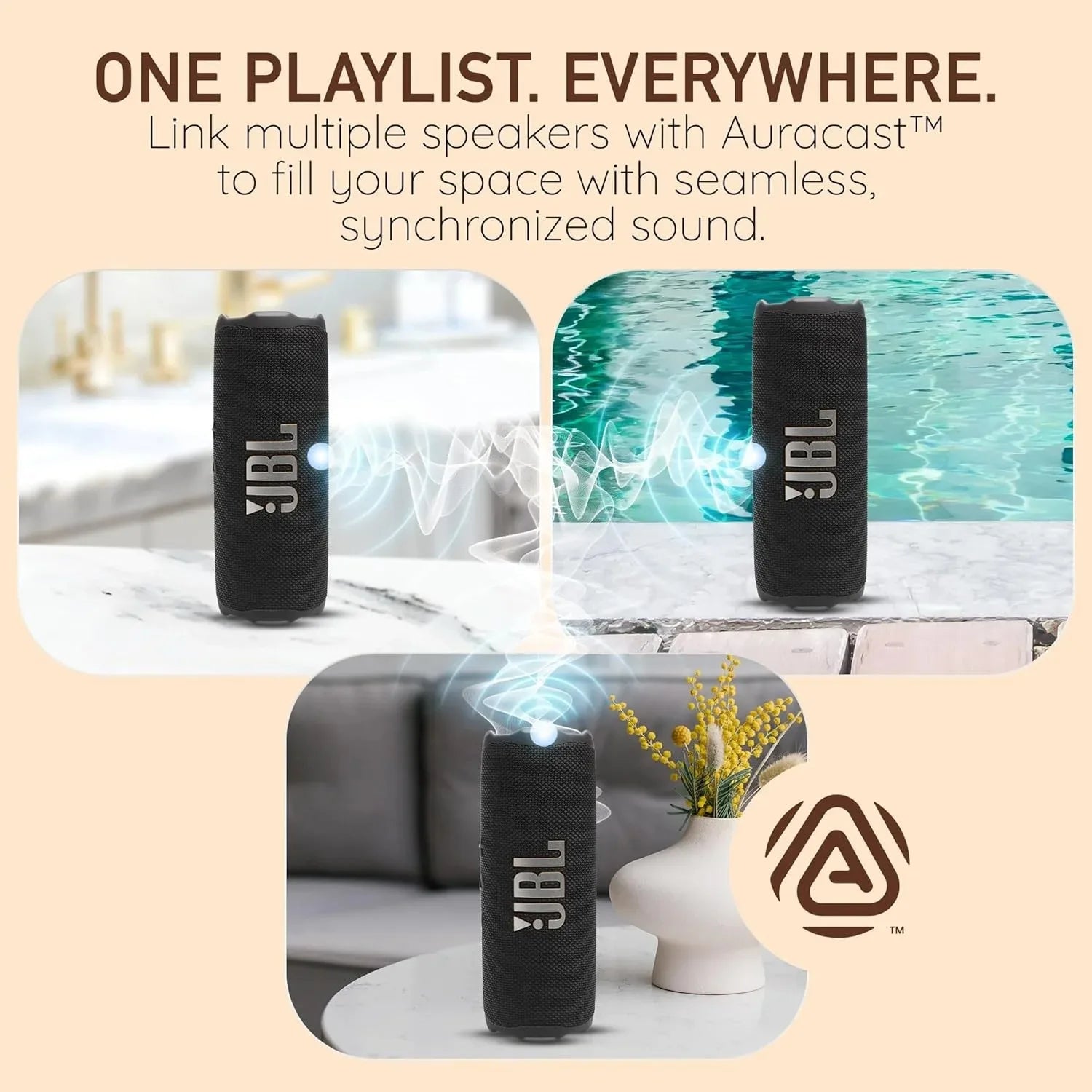 JBL Flip 7 Portable Bluetooth Speaker IP68 Waterproof Wireless Outdoor Speaker 14H Playtime Stereo Bass Sound Box