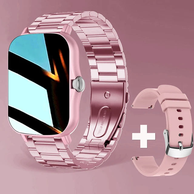 Smart Watch With Full Touch Screen Call Message Reminder Music Control And Other Functions Compatible with iPhone/Android HT30