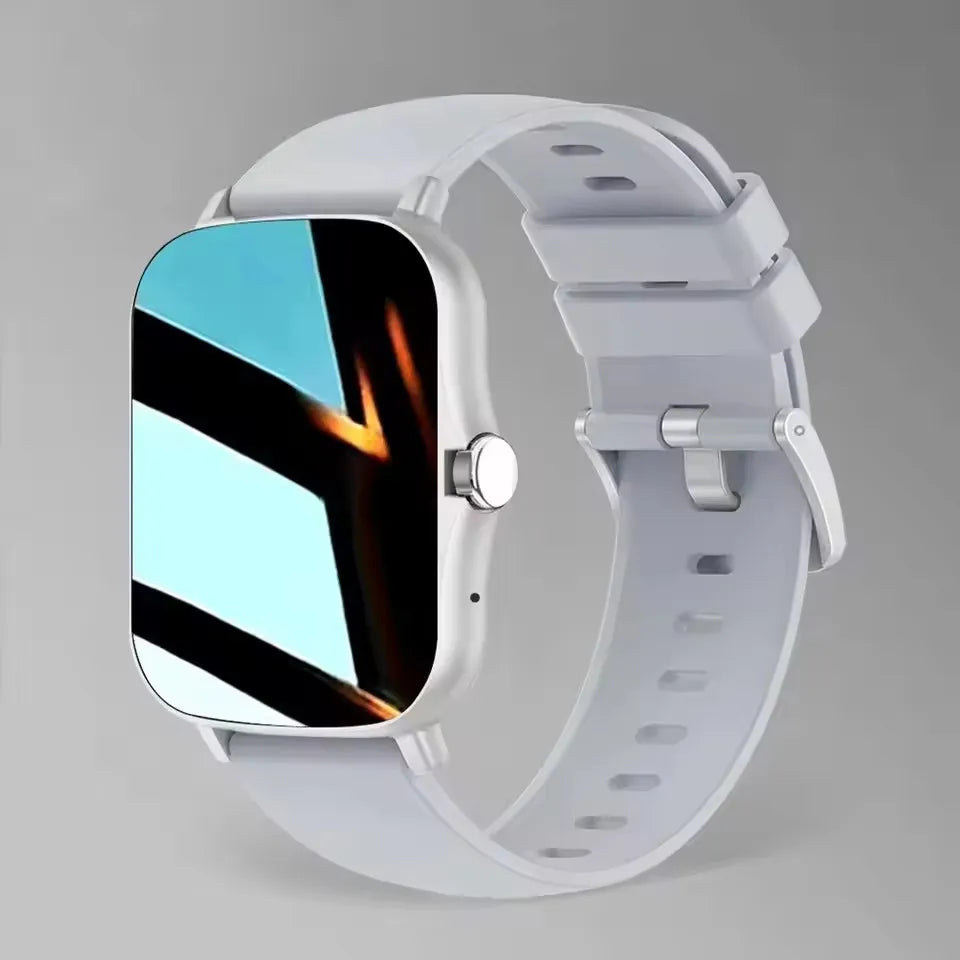 Smart Watch With Full Touch Screen Call Message Reminder Music Control And Other Functions Compatible with iPhone/Android HT30