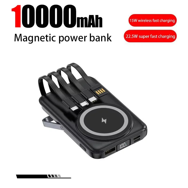 OnePlus 50000mAh Power Bank Ultra-large Capacity Magnetic Wireless Super Fast Charger Comes With a Charge Cable Power Supply