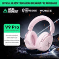 MCHOSE V9 Pro Wireless Bluetooth Headset with Tri-Mode Mic Noise Reduction Dynamic Sound And Low Delay Office And Gaming Gifts