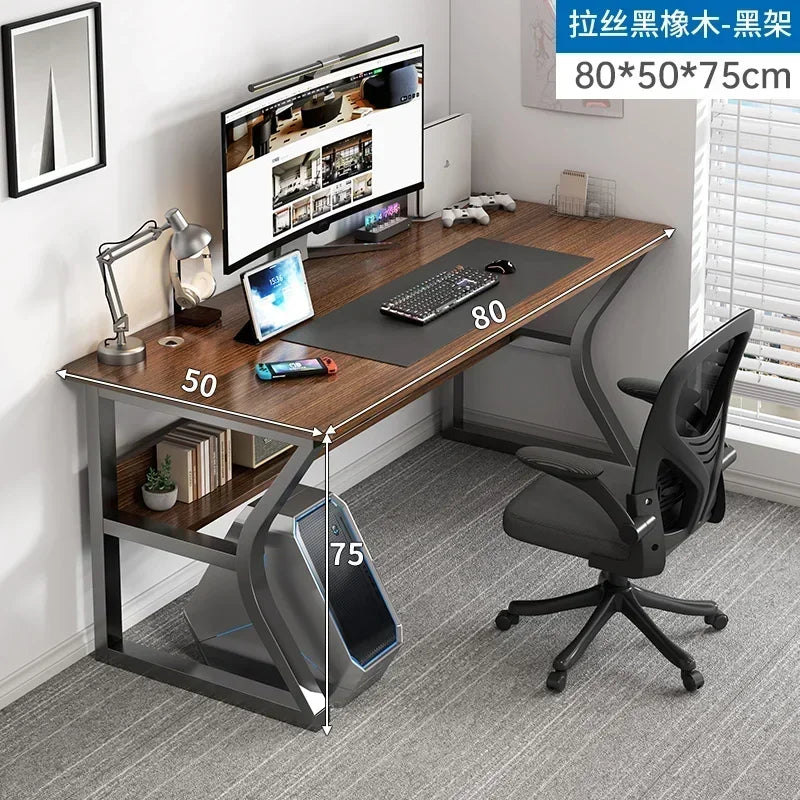 For Computer Desk Household Minimalist Modern Desktop Desk Study Writing Desk Workbench Simple E-Sports Table