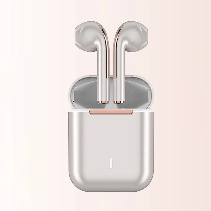 J18wireless Bluetooth earphones HiFI in ear stereo microphone waterproof noisecancelling sports earphones suitable for Xiaomi ..