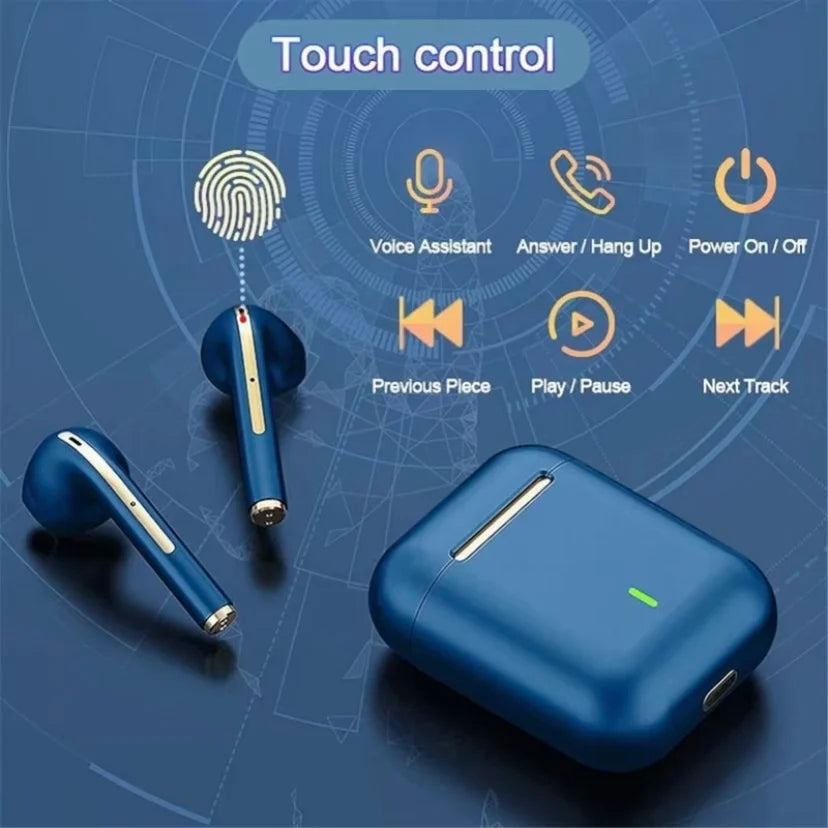TWS J18S Bluetooth Wireless Headset Handfree High Quality Headphones Gamer 2025 Earphone Music Earbud Wireless Headphone