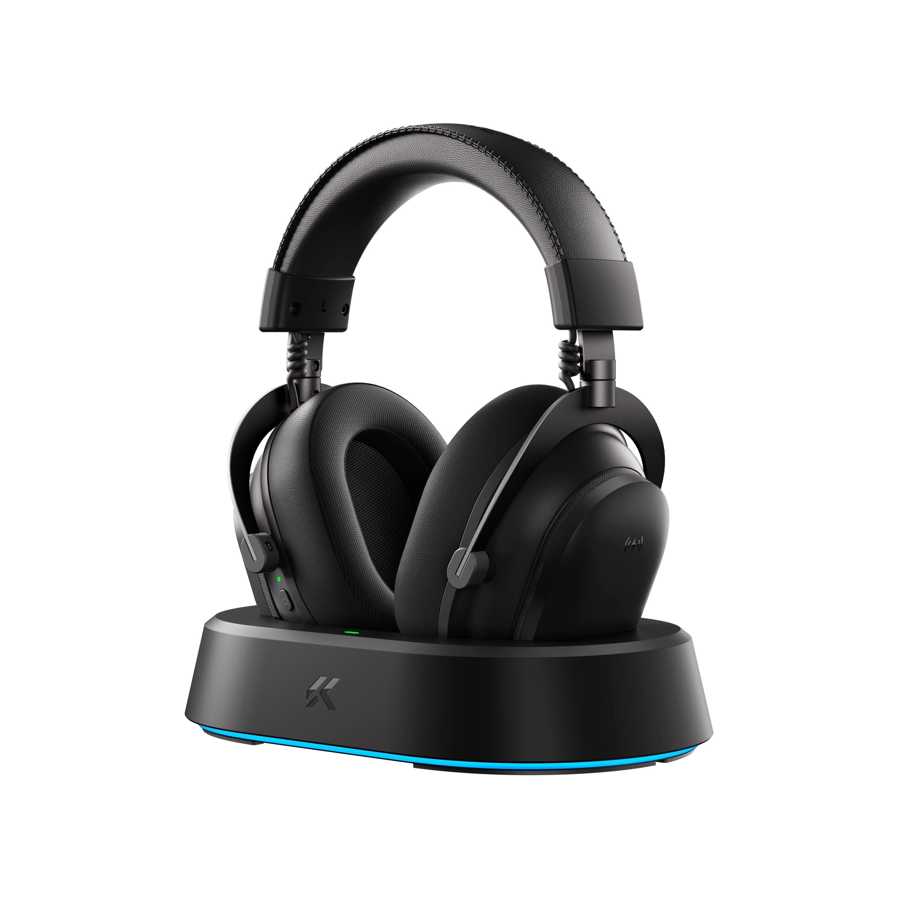 MCHOSE V9 Turbo+ Magnetic Wireless Gaming Headset 7.1 Surround Sound 90° Swivel Ear Cups Low Latency RGB Magnetic Charging