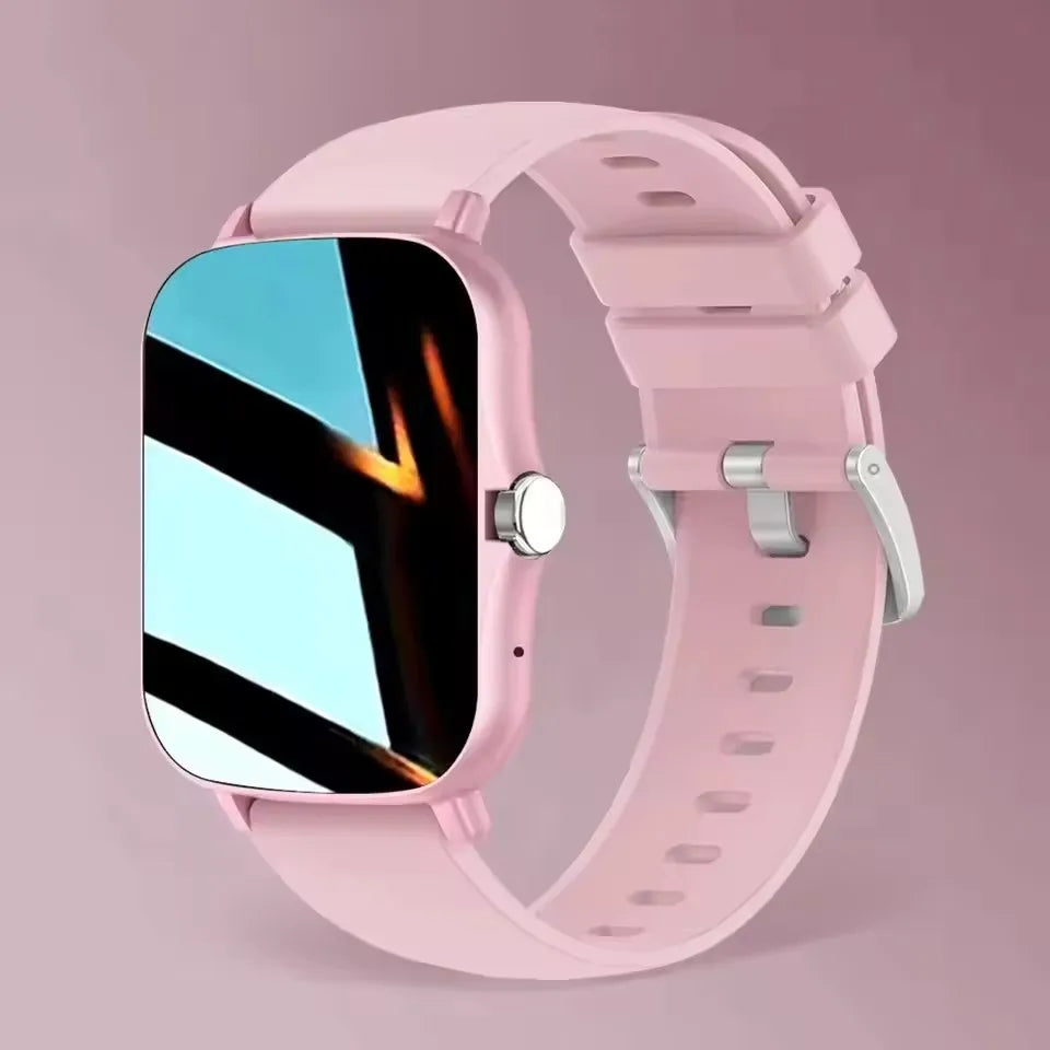 Smart Watch With Full Touch Screen Call Message Reminder Music Control And Other Functions Compatible with iPhone/Android HT30