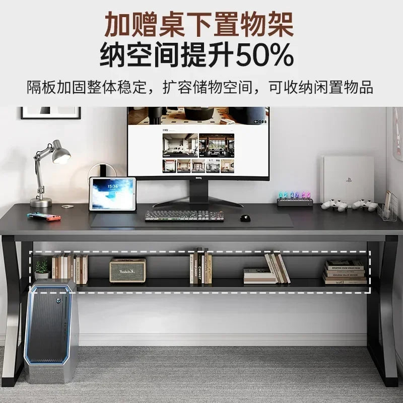 For Computer Desk Household Minimalist Modern Desktop Desk Study Writing Desk Workbench Simple E-Sports Table