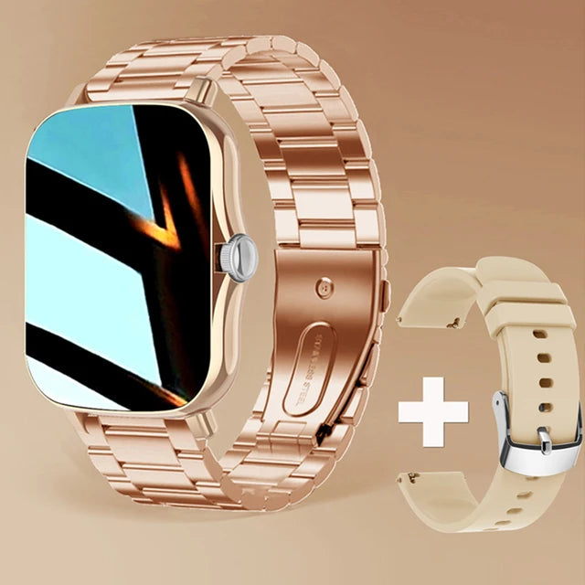 Smart Watch With Full Touch Screen Call Message Reminder Music Control And Other Functions Compatible with iPhone/Android HT30