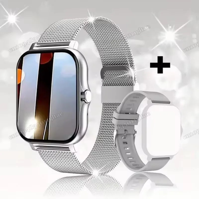 Smart Watch With Full Touch Screen Call Message Reminder Music Control And Other Functions Compatible with iPhone/Android HT30