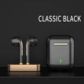 J18 TWS Wireless Earbuds, 5.3 Bluetooth Headphones Long Playtime, Noise Cancelling Voice Call, for Gaming, Business & Sports