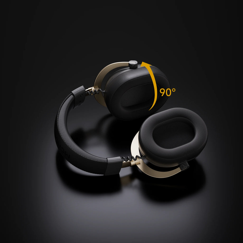 MCHOSE V9 Turbo+ Magnetic Wireless Gaming Headset 7.1 Surround Sound 90° Swivel Ear Cups Low Latency RGB Magnetic Charging