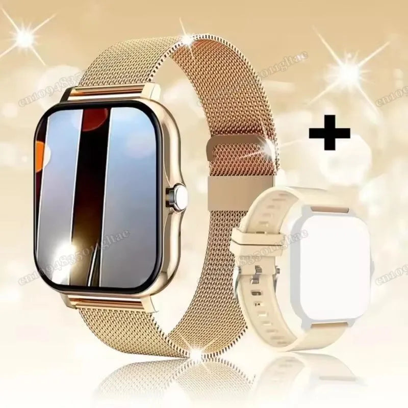 Smart Watch With Full Touch Screen Call Message Reminder Music Control And Other Functions Compatible with iPhone/Android HT30