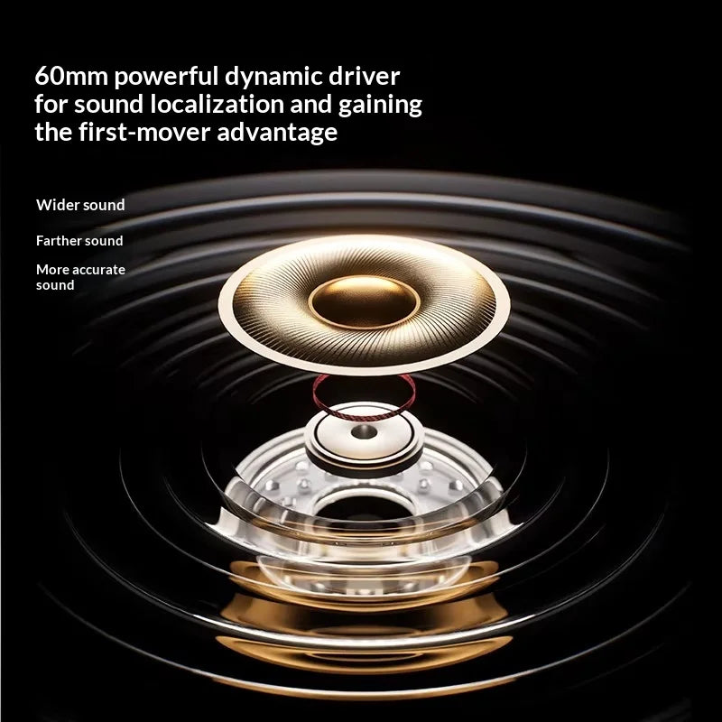 MCHOSE V9 Turbo+ Headphone Wireless Four Modal Magnetic Charging Base Esports Gaming Earphones with Microphone Delta Edition