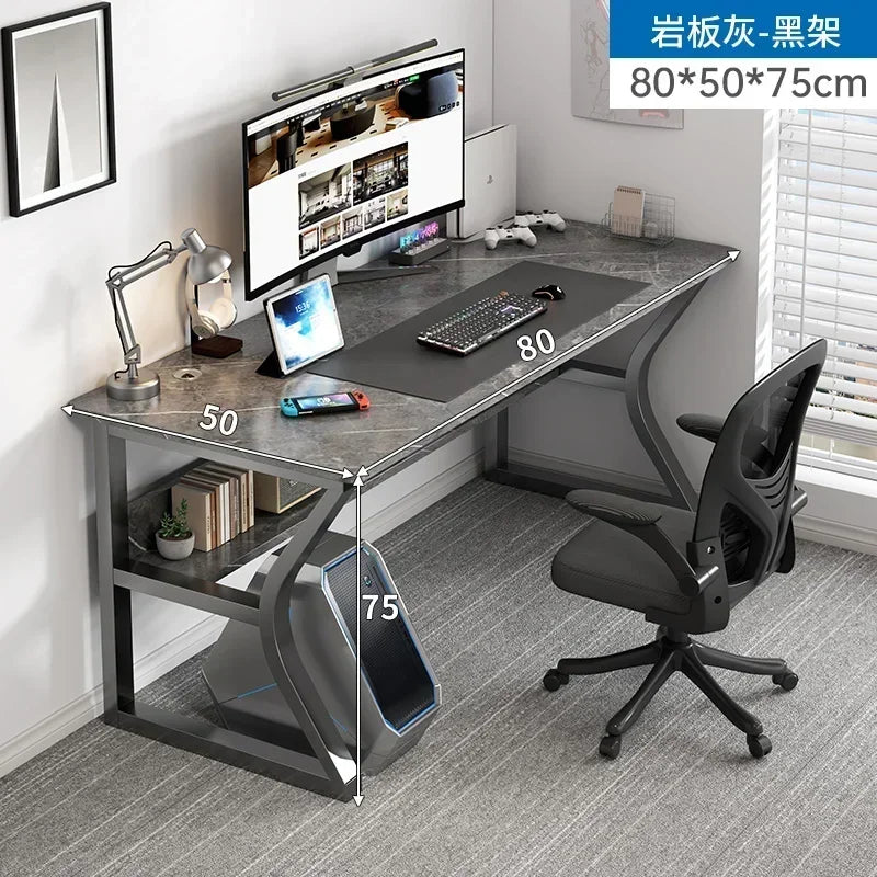 For Computer Desk Household Minimalist Modern Desktop Desk Study Writing Desk Workbench Simple E-Sports Table