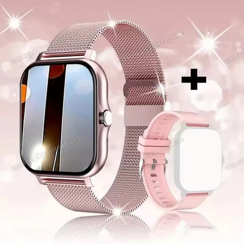 Smart Watch With Full Touch Screen Call Message Reminder Music Control And Other Functions Compatible with iPhone/Android HT30