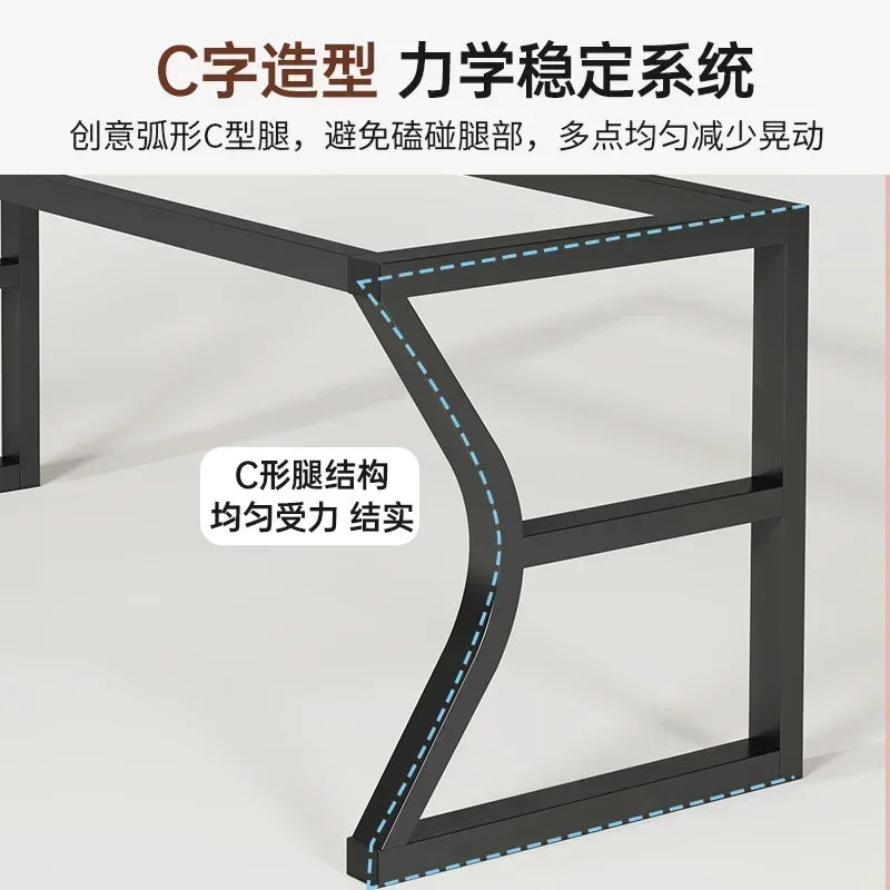 For Computer Desk Household Minimalist Modern Desktop Desk Study Writing Desk Workbench Simple E-Sports Table